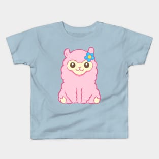 Little Llama Love Kids T-Shirt